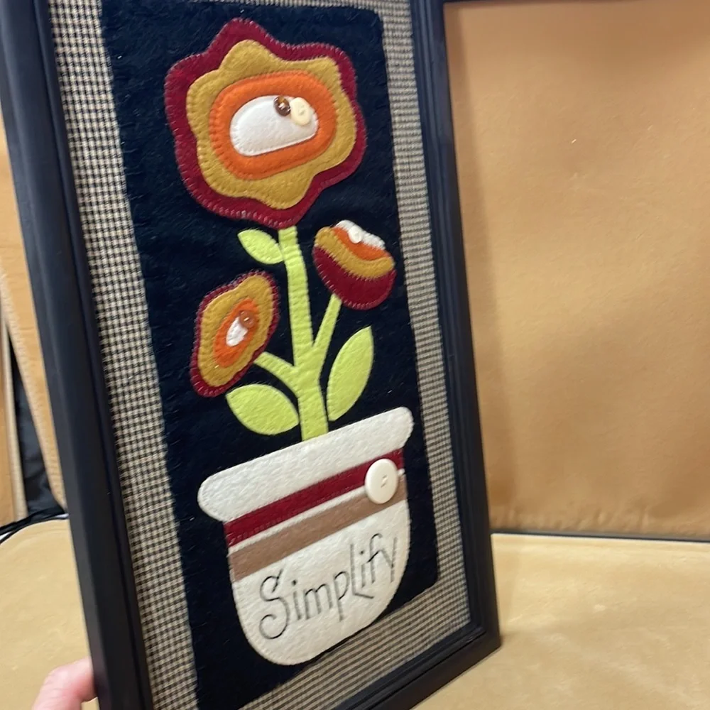 Stitchery frame simplify 12”x 1/4 W x 20”H